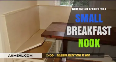 Perfect Bench Sizes for Cozy Small Breakfast Nook Spaces