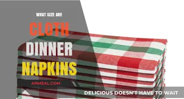 Choosing the Perfect Cloth Dinner Napkin Size for Your Table