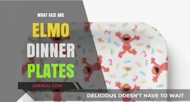 Elmo Dinner Plates: Finding the Perfect Size for Your Party