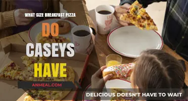 Casey's Breakfast Pizza Sizes: A Guide to Your Morning Feast