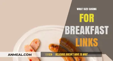 Perfect Breakfast Links: Choosing the Right Casing Size for Your Sausage