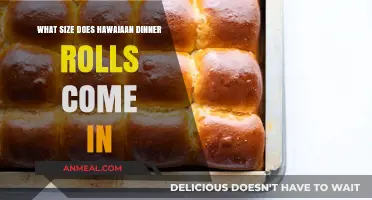 Discover the Perfect Size of Hawaiian Dinner Rolls for Your Table