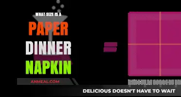 Perfect Paper Dinner Napkin Size Guide for Elegant Table Settings