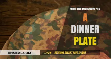 Choosing the Right Microwave Size to Fit Your Dinner Plate