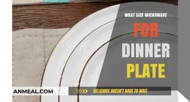 Choosing the Right Microwave Size for Your Dinner Plate