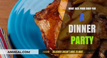 Perfect Pork Chop Portions: Sizing for a Memorable Dinner Party