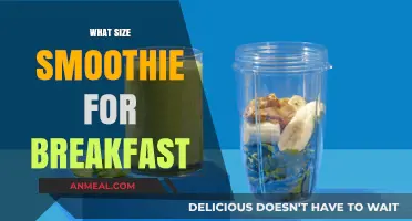 Perfect Breakfast Smoothie Size: Fuel Your Morning Right