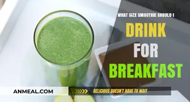 Perfect Breakfast Smoothie Size: Fuel Your Morning Right