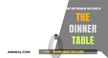 Perfect Place Setting: Choosing the Right Spoon Size for Dinner