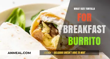 Perfect Breakfast Burrito: Choosing the Right Tortilla Size for Your Meal
