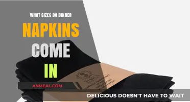 Choosing the Right Dinner Napkin Size: A Comprehensive Guide