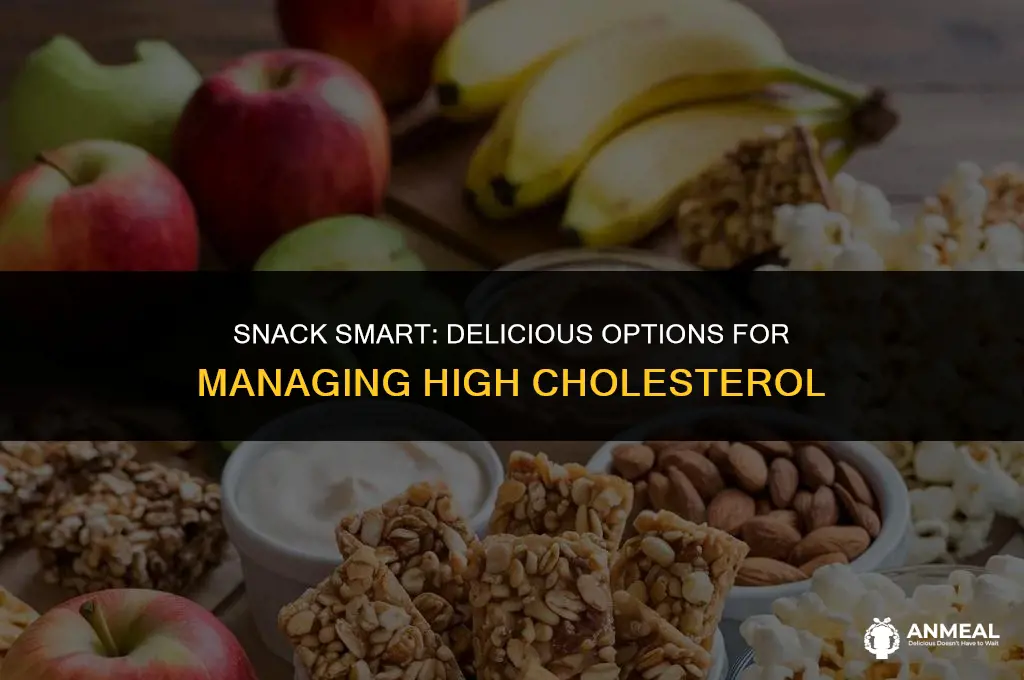 what snacks are good for high cholesterol