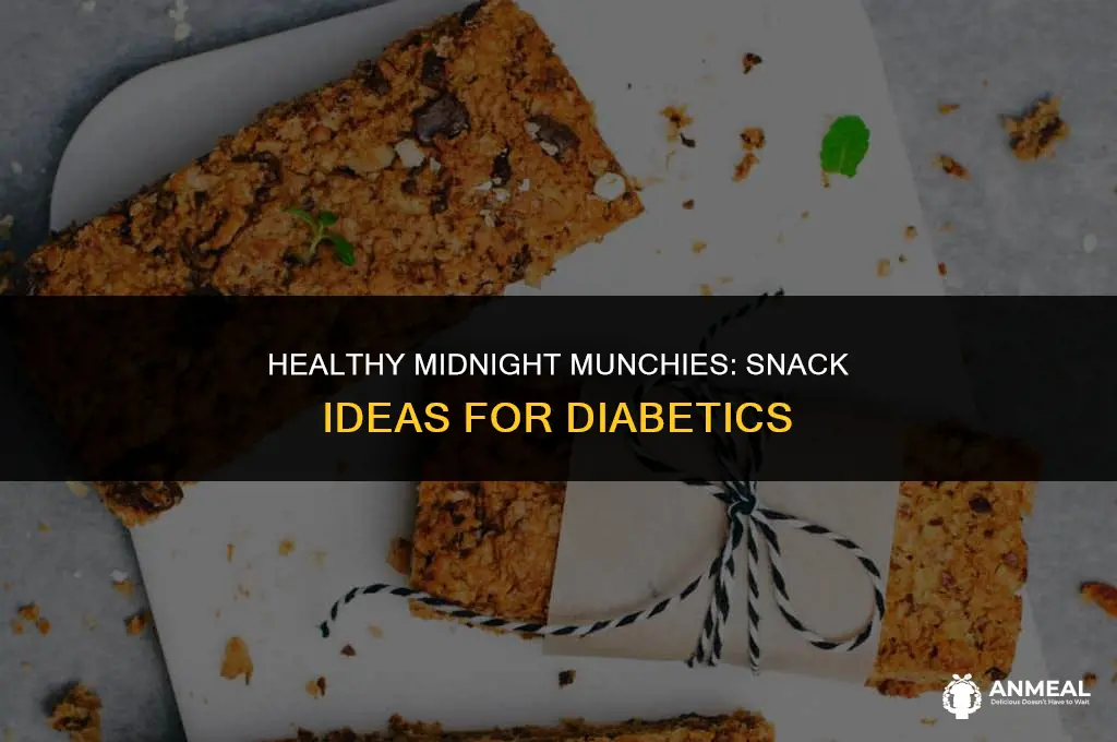 what snacks can diabetics eat at night