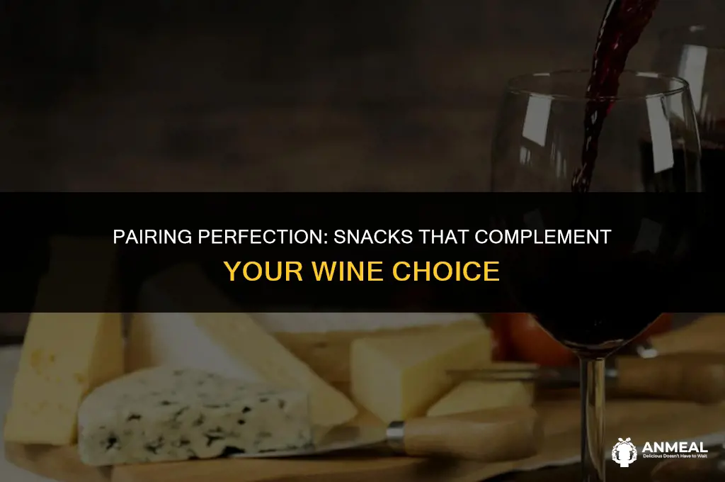 what snacks go good with wine