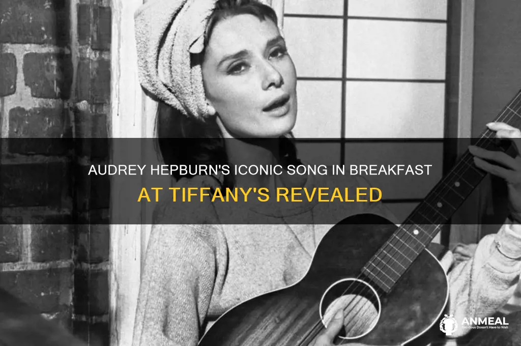 what song did audrey hepburn sing in breakfast at tiffany