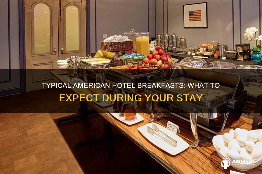 what sort of breakfast is normal in usa hotels