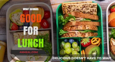 Delicious Lunch Ideas: What Sounds Good Today?
