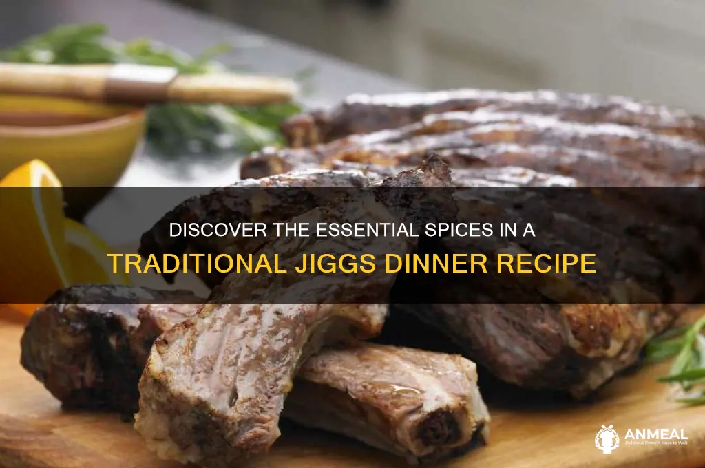what spices are in a jiggs dinner