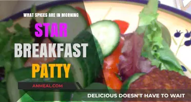 Morning Star Breakfast Patty Spices: A Flavorful Ingredient Breakdown