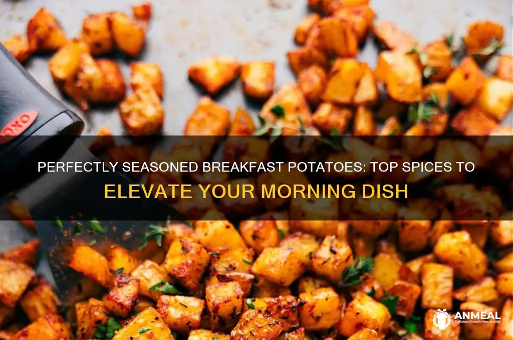 what spices go on breakfast potatoes