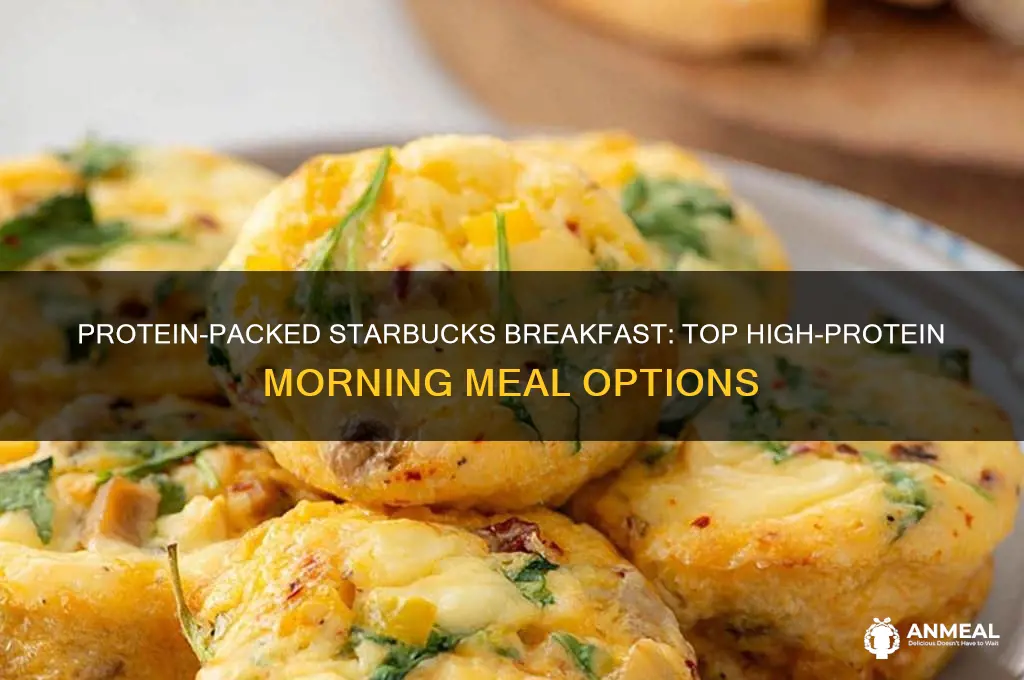 what starbucks breakfast has the most protein