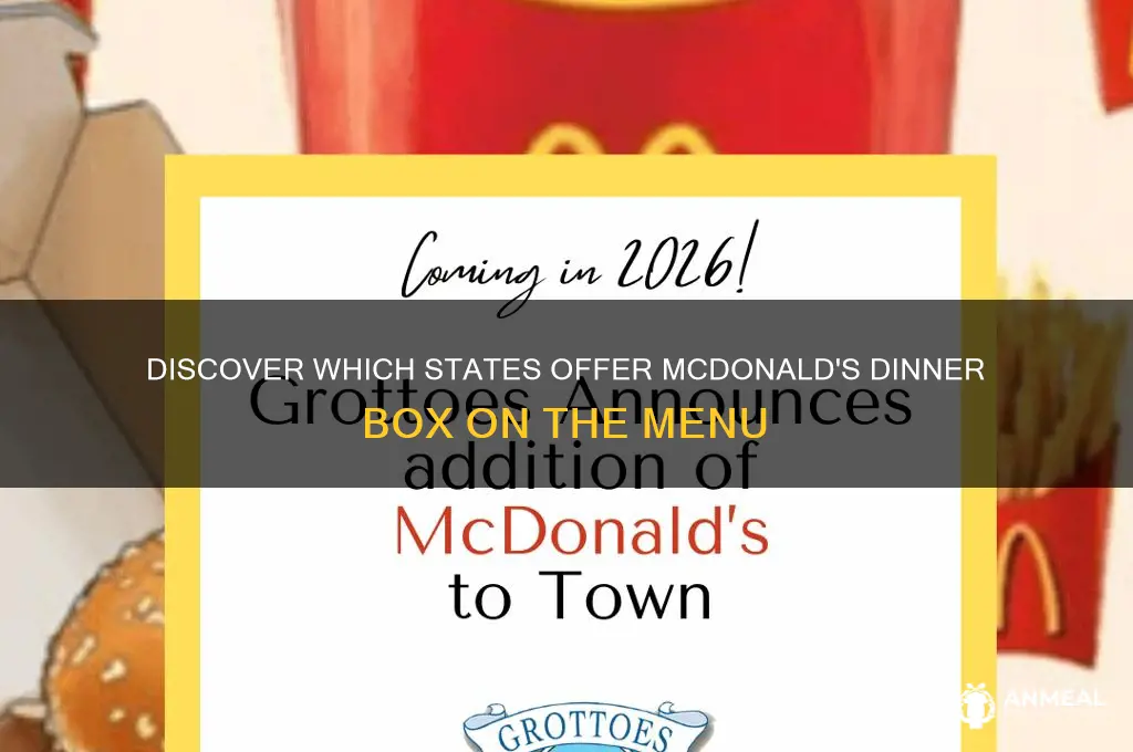 what states have the mcdonald