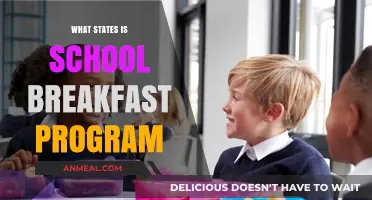 Which States Offer Free School Breakfast Programs for Students?