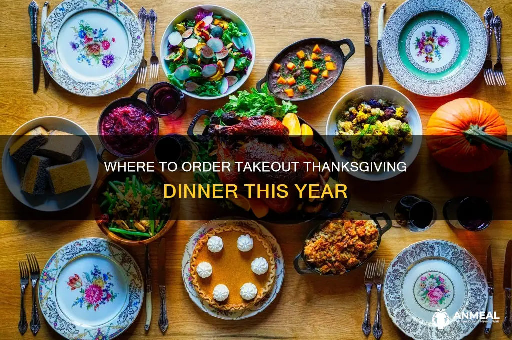 what stores are take out thanksgivint dinner