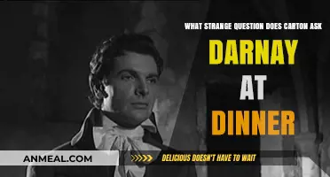 Carton's Odd Dinner Query: What Startling Question Does He Ask Darnay?