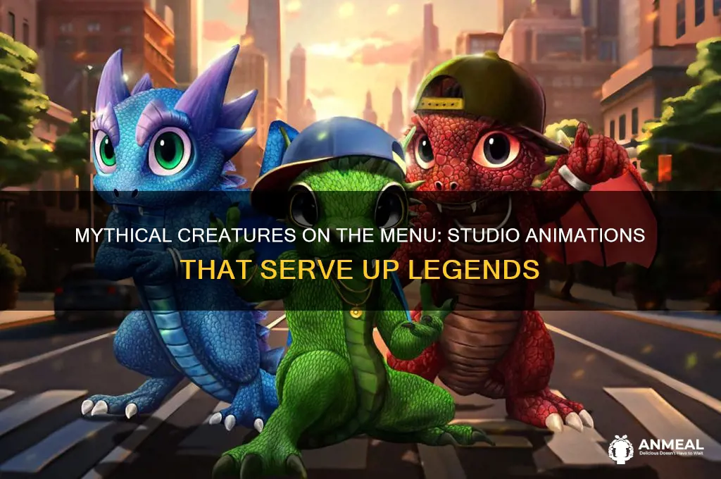 what studio animated mythical creatures are my dinner