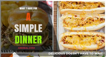 Quick and Easy Dinner Ideas for a Simple Evening Meal