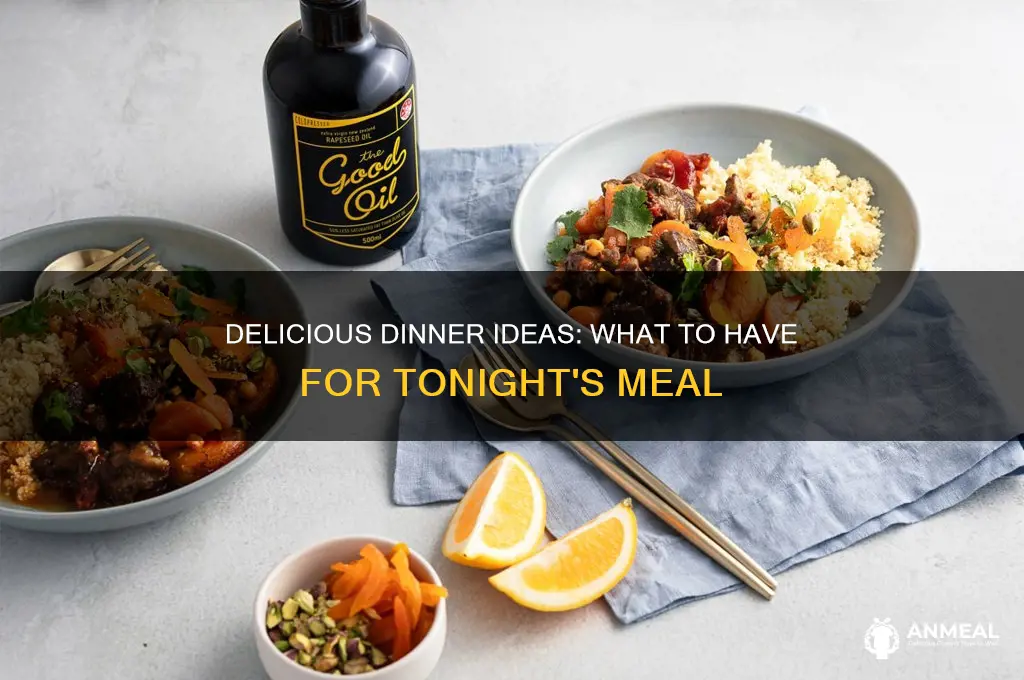 what t9 have for dinner