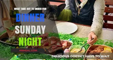 Sunday Night Takeout: Quick, Delicious Dinner Ideas to Order In