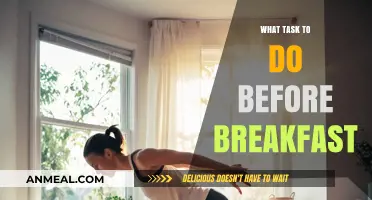 Energize Your Morning: Essential Tasks to Do Before Breakfast
