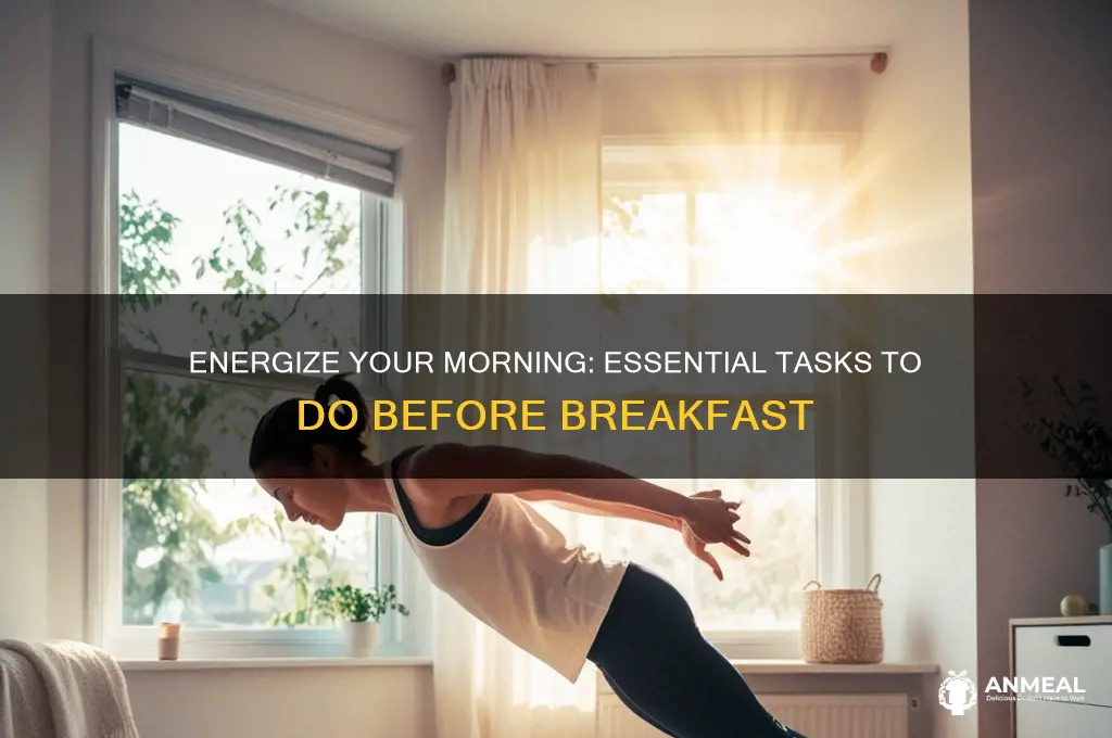 what task to do before breakfast
