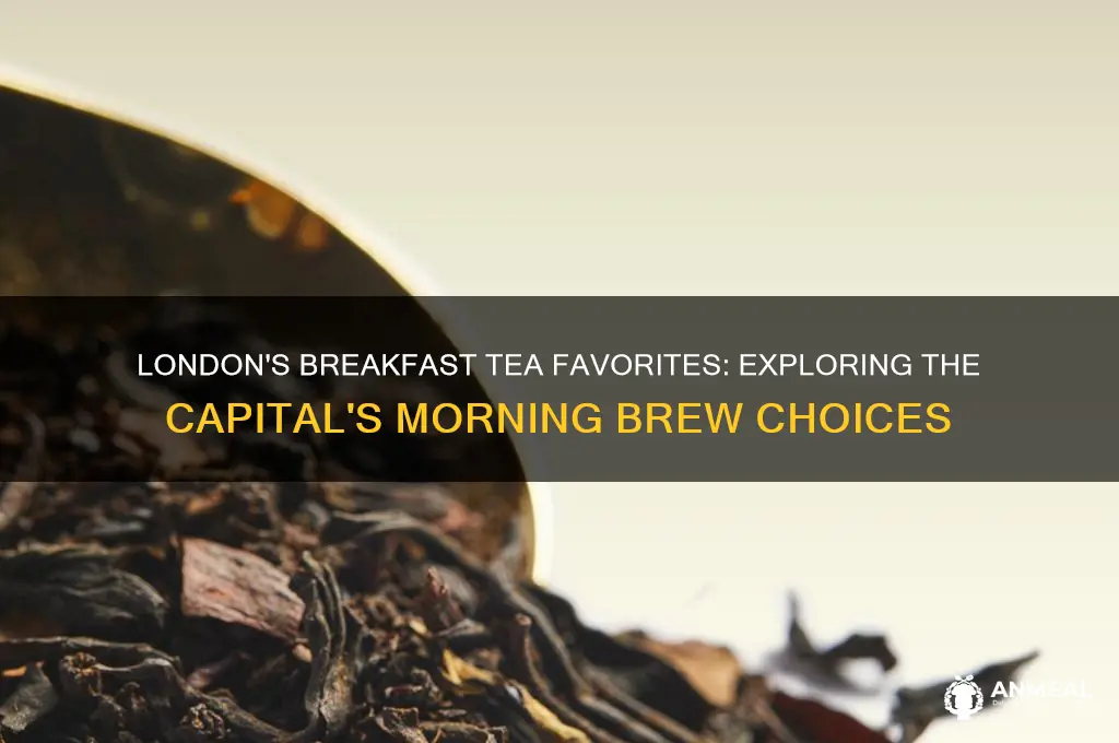 what tea do people in london drink for breakfast