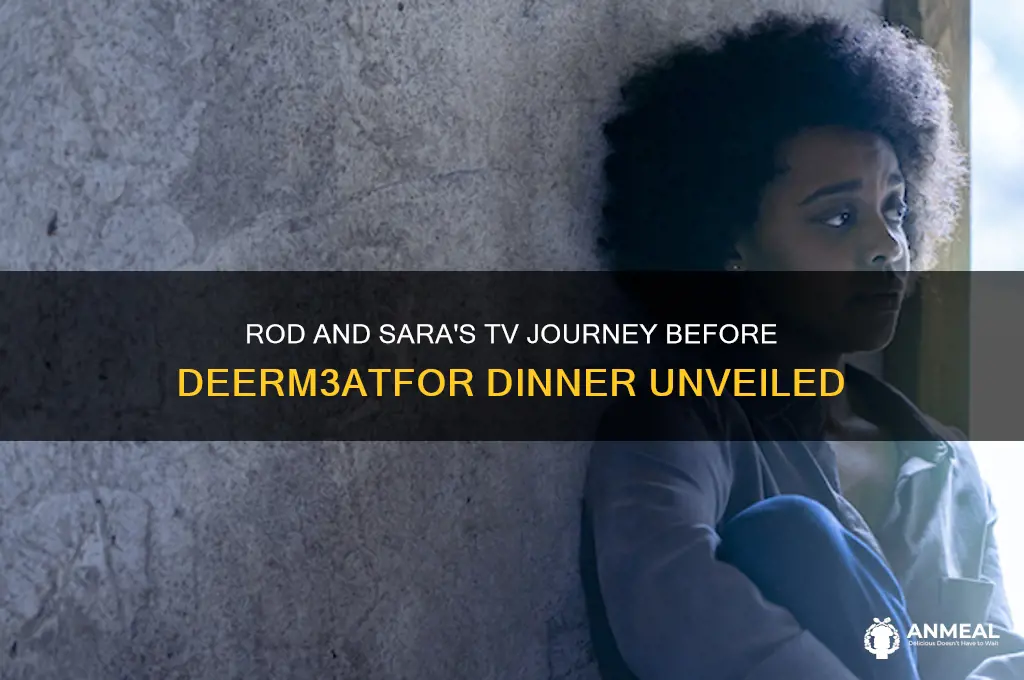 what television were rod and sara doing before deerm3eatfor dinner