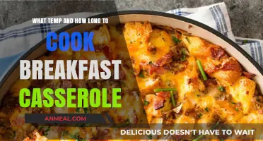 Perfect Breakfast Casserole: Ideal Cooking Temp and Time Guide