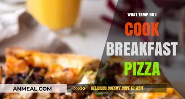 Perfect Breakfast Pizza: Ideal Cooking Temperature for a Crispy Delight