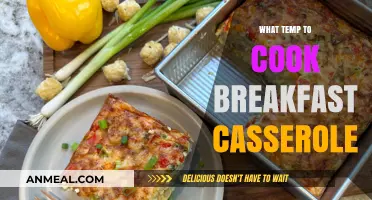 Breakfast Casserole: Perfect Temp for a Hearty Morning Feast