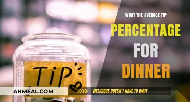 Understanding the Average Tip Percentage for Dinner in Restaurants