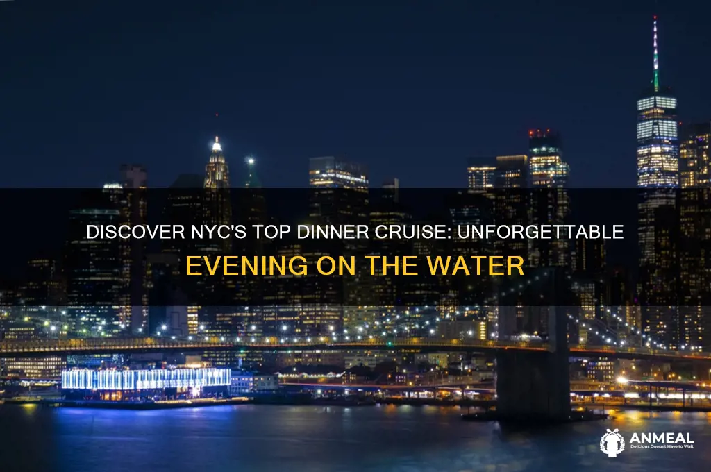 what the best dinner cruise in nyc