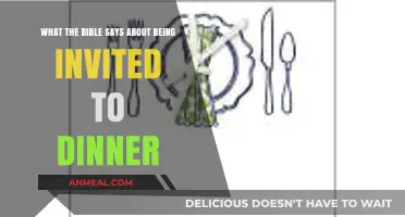 Biblical Insights on Accepting Dinner Invitations: A Christian Perspective