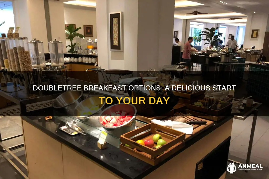 what the breakfast option at doubletree