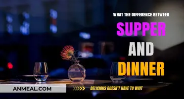 Supper vs. Dinner: Unraveling the Meal Time Confusion