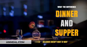Dinner vs. Supper: Unraveling the Meal Time Mystery