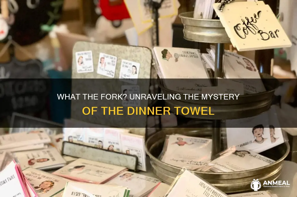 what the fork is for dinner towel