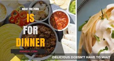 What the Fork is for Dinner: Creative Meal Ideas to Try Tonight