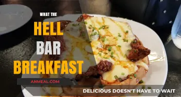 What the Hell Bar Breakfast: Unraveling the Quirky Morning Menu Mystery