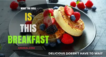 What the Hell is This Breakfast? Decoding Unusual Morning Meals